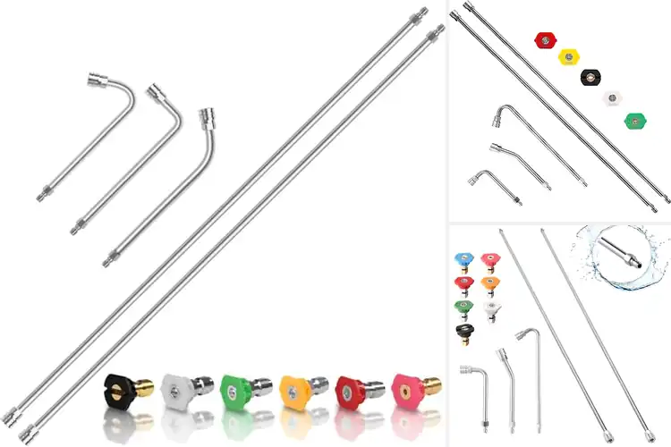 Detailed view of Best 120-Inch Curved Rod Extensions