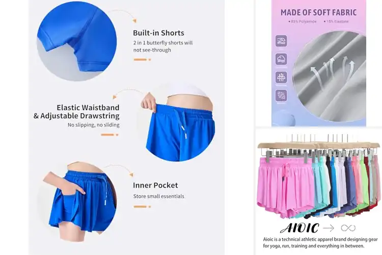 Detailed view of Best 2 In 1 Running Skirts: Top 10 Picks for Style & Comfort