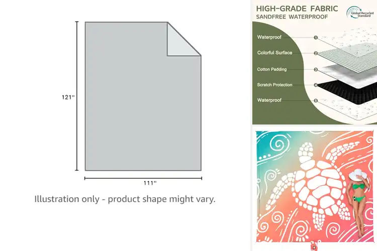 Detailed view of Best Beach Blankets: Top 10 Picks for Ultimate Comfort
