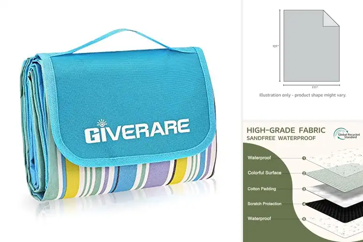 Detailed view of Best Beach Mats: Top 10 Picks for Comfort Outdoors