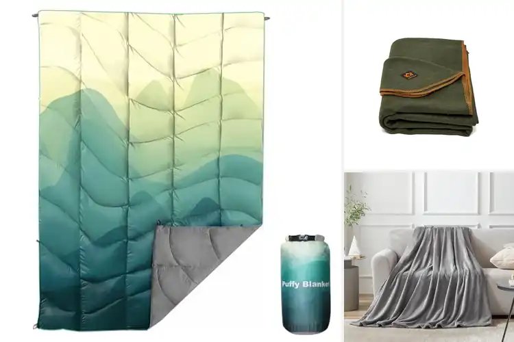 Detailed view of Best Camping Blankets for Warmth & Comfort