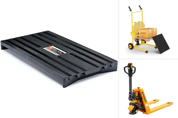 Detailed view of Best Compact Pallet Trucks