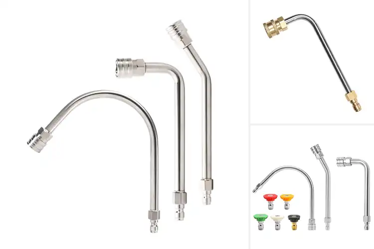 Detailed view of Best Curved Pressure Washer Rods