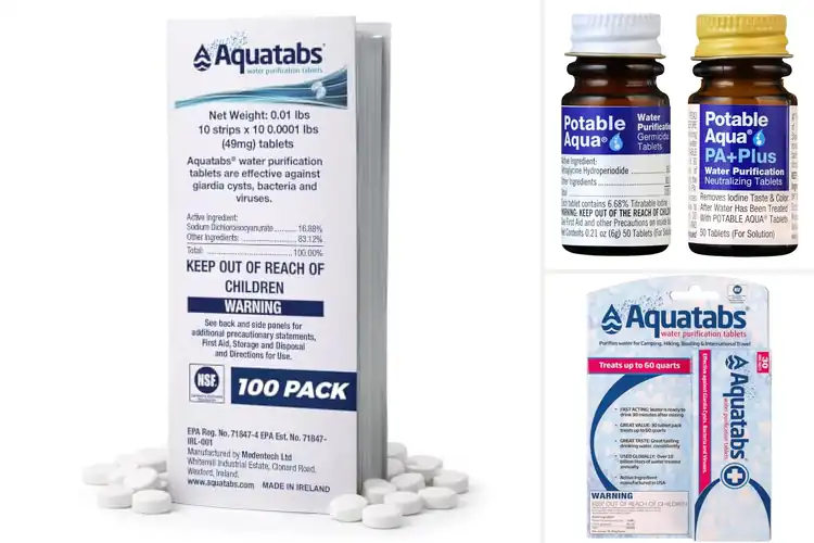 Detailed view of Best Disaster Relief Water Tablets