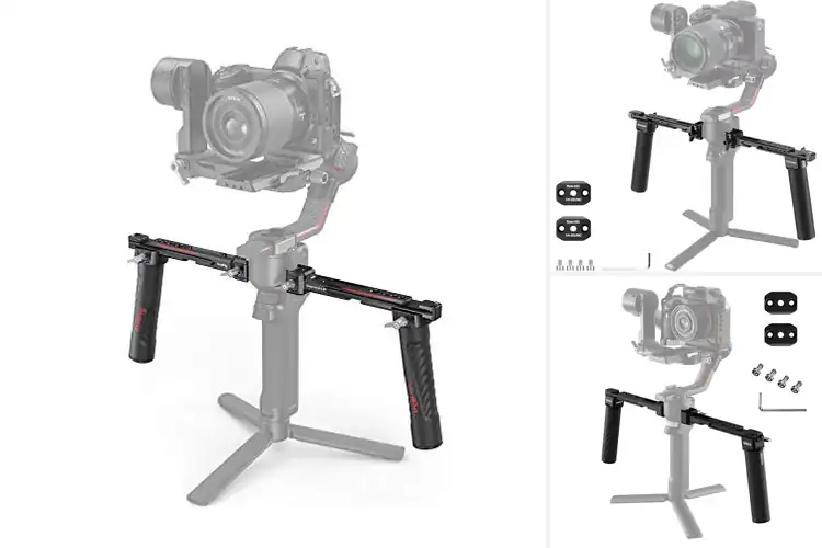 Detailed view of Best Dual Handgrips for Smooth, Confident Filming Control
