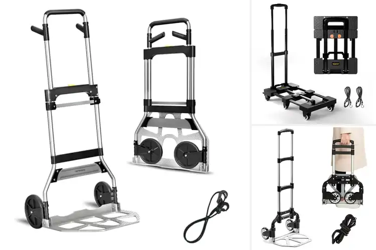 Detailed view of Best Folding Hand Trucks for Effortless Heavy Lifting