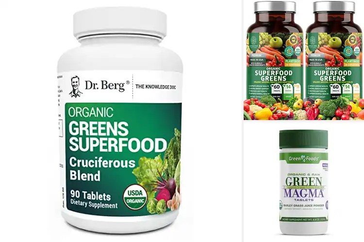 Detailed view of Best Green Food Tablets: Boost Energy Naturally