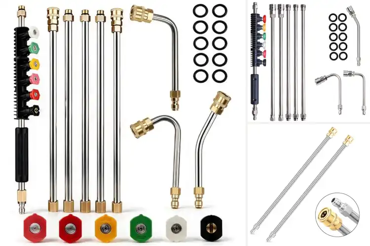 Detailed view of Best High-Pressure Extension Kits for Effortless Cleaning