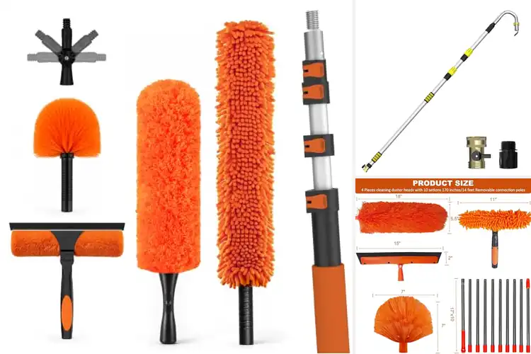 Detailed view of Best High Reach Cleaning Wands
