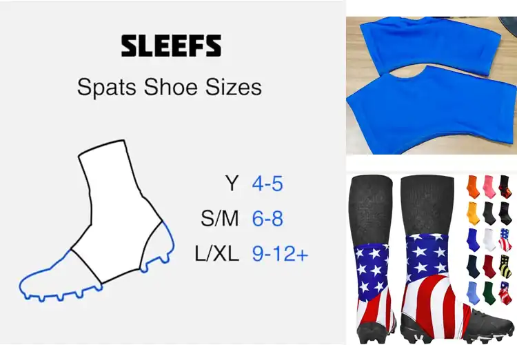 Detailed view of Best Lacrosse Cleat Spats