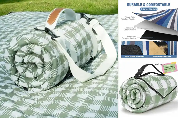 Detailed view of Best Large Outdoor Picnic Blankets