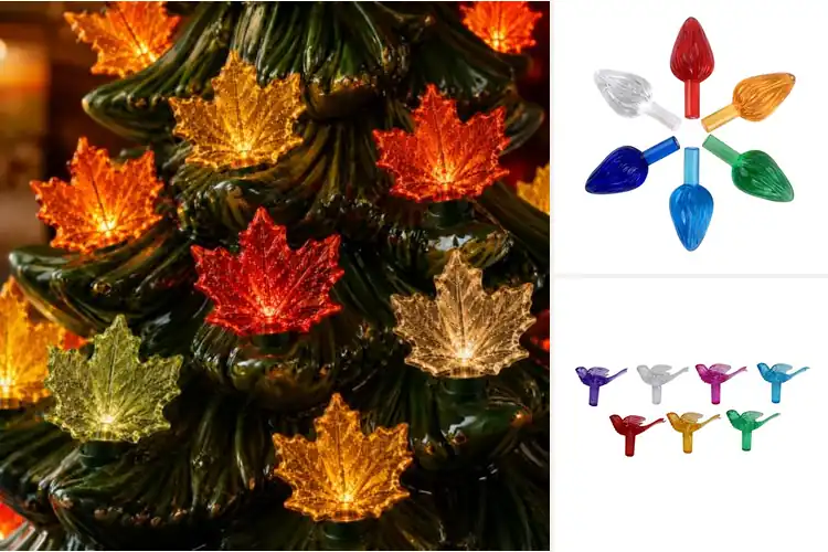 Detailed view of Best Lighted Ceramic Ornaments