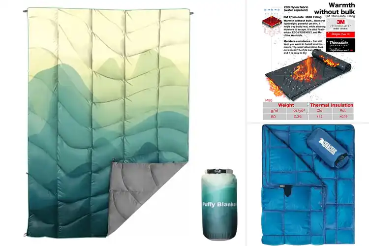 Detailed view of Best Lightweight Camping Blankets