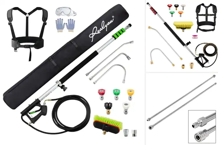 Detailed view of Best Long Reach Pressure Washer Wands
