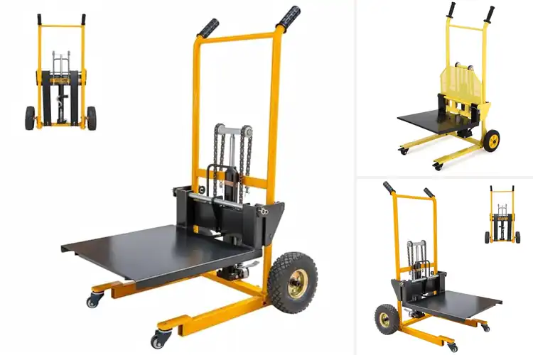 Detailed view of Best Portable Hand Pallet Trucks