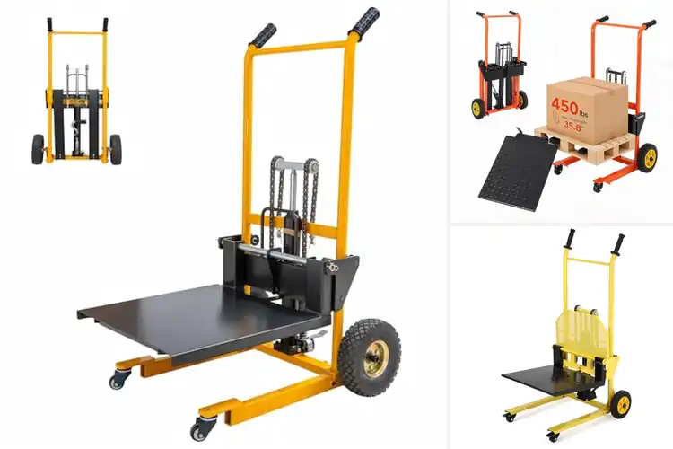 Detailed view of Best Portable Pallet Trucks