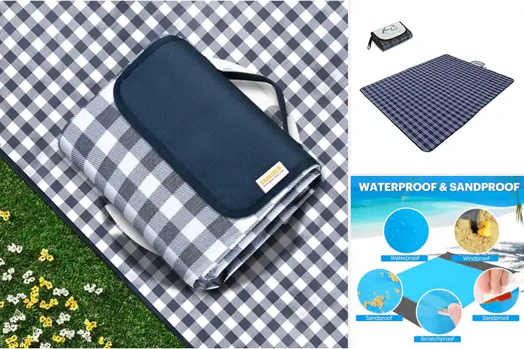Detailed view of Best Portable Picnic Mats for Easy Outdoor Comfort