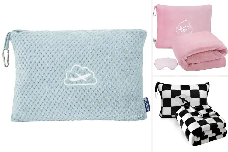 Detailed view of Best Portable Travel Blankets: Stay Cozy on the Go