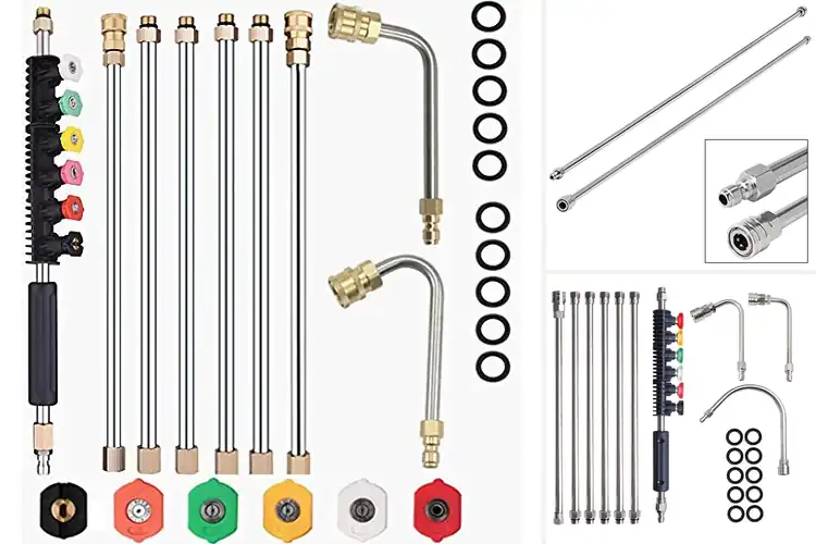 Detailed view of Best Power Washer Extension Lances
