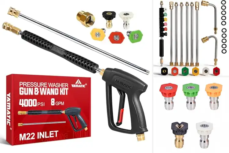 Detailed view of Best Pressure Washer Wands With Spray Nozzles