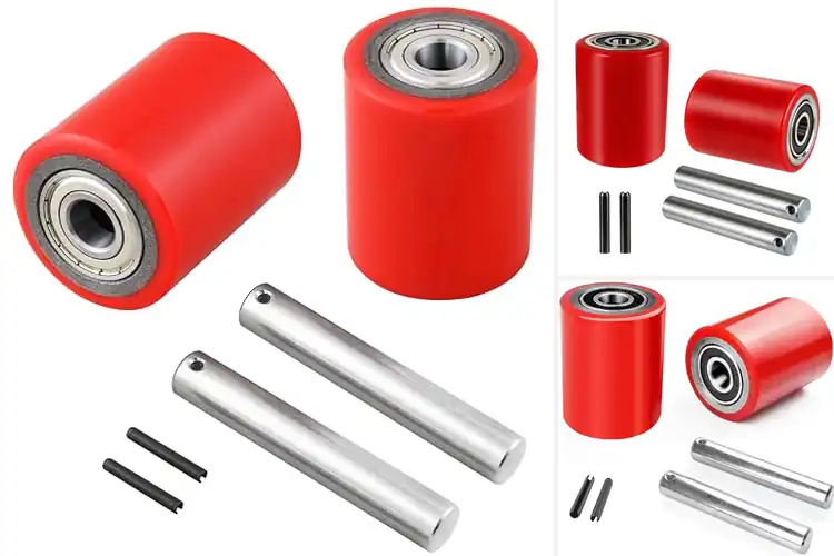 Detailed view of Best PU Wheel Pallet Jacks