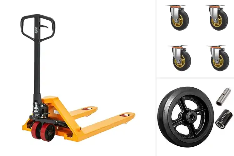 Detailed view of Best Quiet Rolling Pallet Jacks: Top 6 Smooth Picks