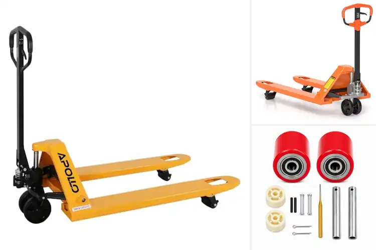Detailed view of Best Small Manual Pallet Trucks