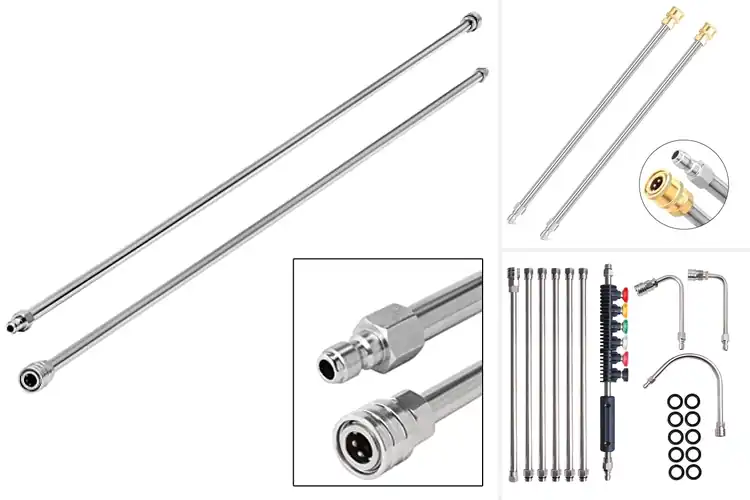 Detailed view of Best Stainless Steel Pressure Washer Extension Wands