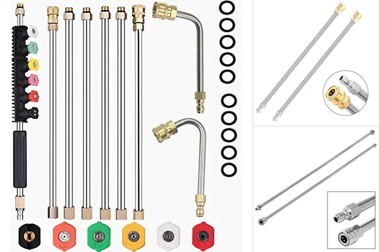 Detailed view of Best Stainless Steel Pressure Washer Wands