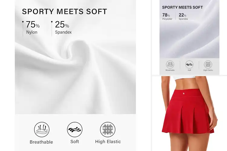 Detailed view of Best Tennis Skirts For Women: Top Picks For Active Style