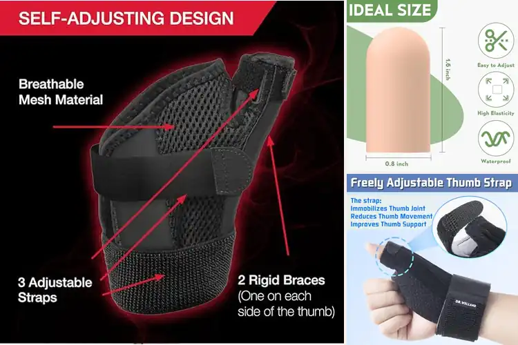 Detailed view of Best Thumb Guards
