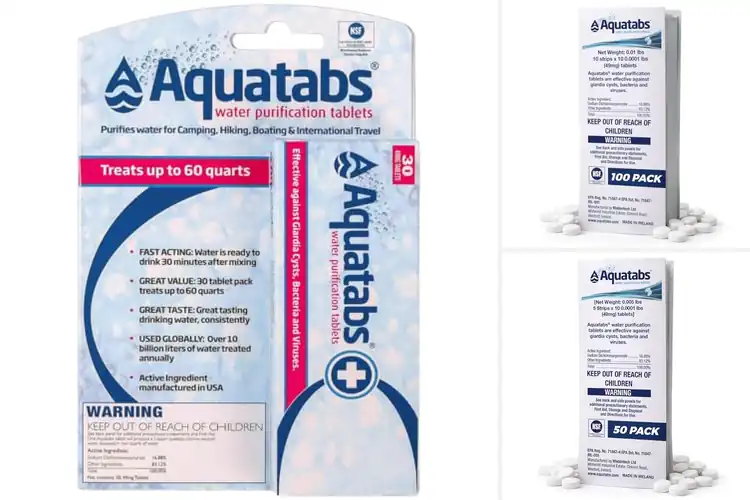 Detailed view of Best Travel Water Purification Tablets