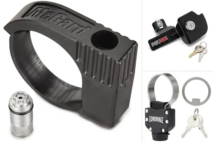 Detailed view of Best Truck Tailgate Anti-Theft Locks