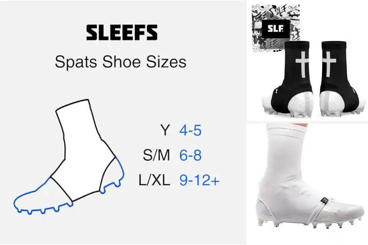 Detailed view of Best Turf Cleat Spats