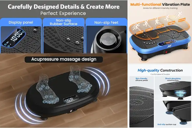 Detailed view of Best Vibration Plates For Workouts: Elevate Your Home Gym
