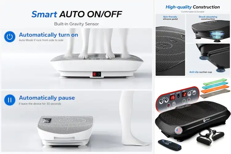 Detailed view of Best Vibration Plates: Boost Your Home Fitness Easily